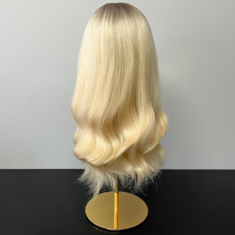 18 Inches Mandy Color Slight Layer Medical Wig