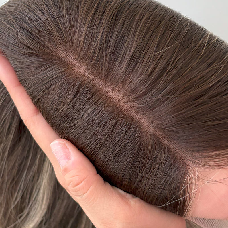 18 Inches Vera Color Custome Lace Top Wig