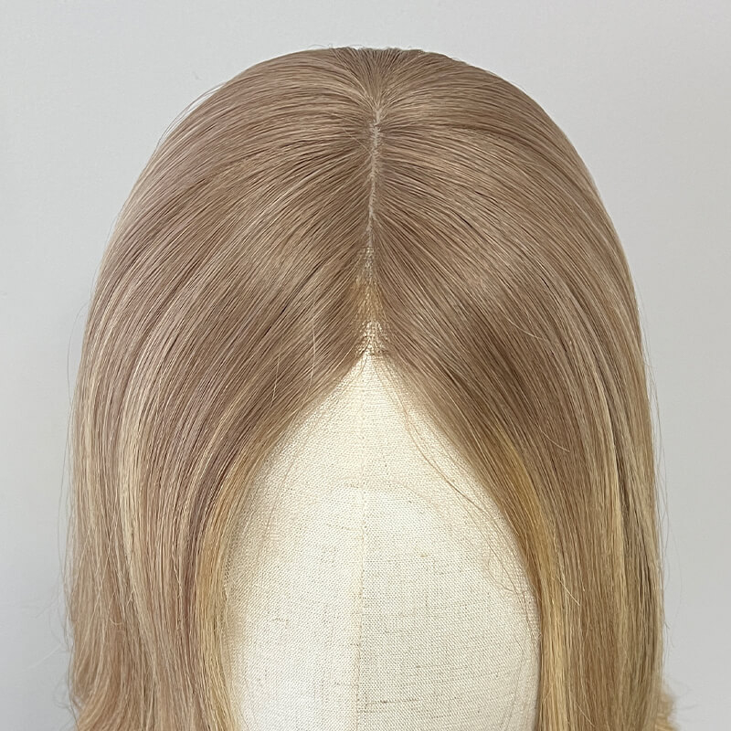 22 Inches VG134 Color Slight Layer Silk Top Wig