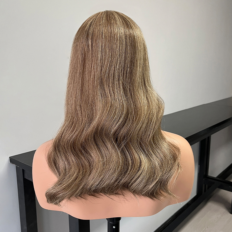 18 Inches Sand Color Slight Layer Lace Top Topper