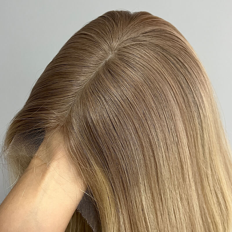 22 Inches VG134 Color Slight Layer Silk Top Wig