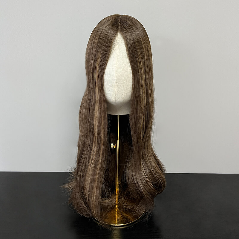 22 Inches VD338 Color Slight Layer Silk Top Wig