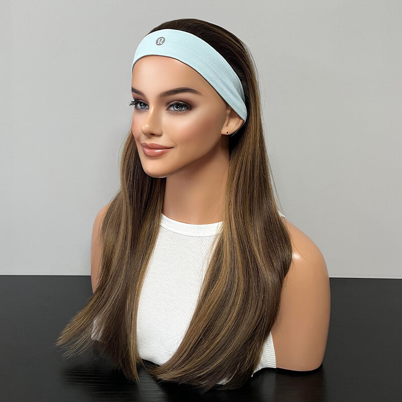 22 Inches WW167 Color Slight Layer Sport Pony Wig