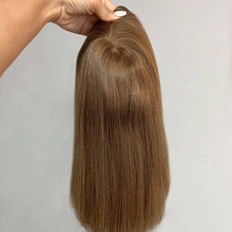 21 Inches EW104 Color Slight Layer Silk Top Wig