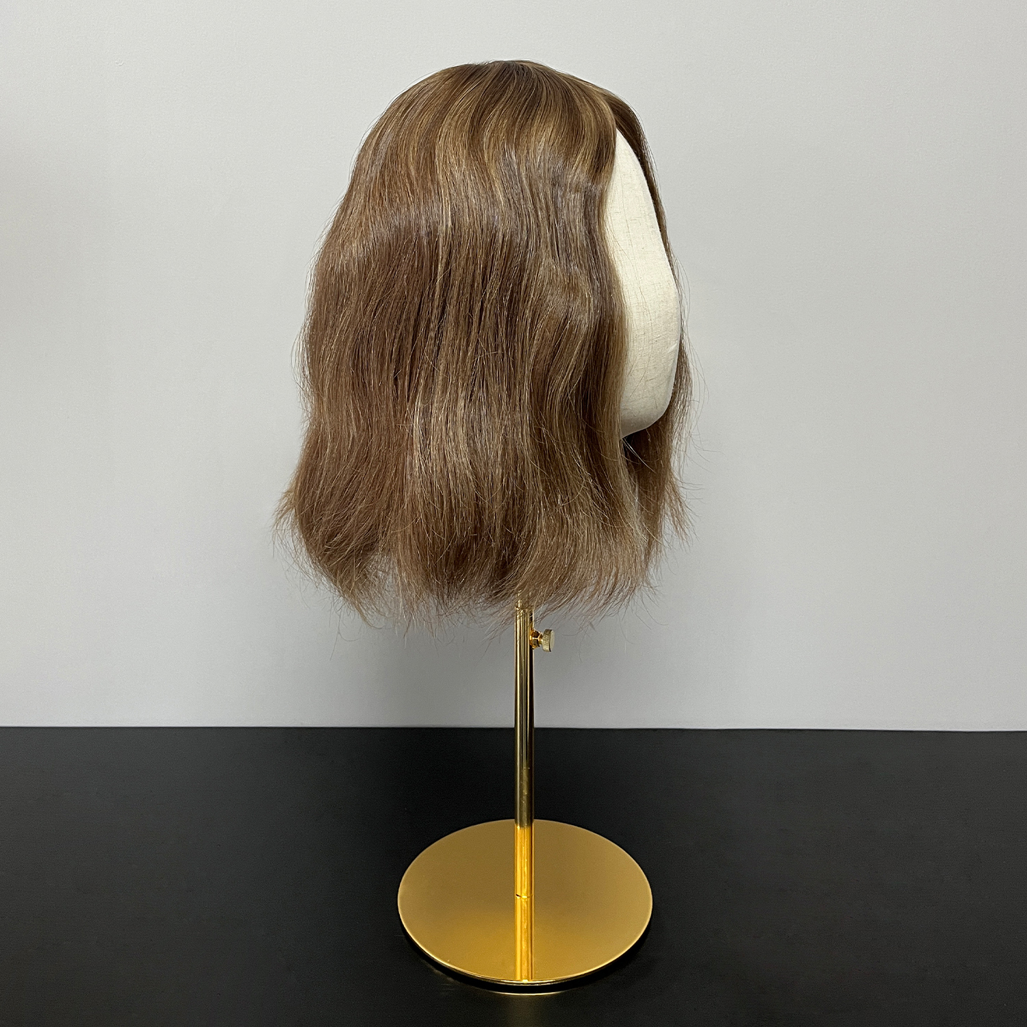 14 Inches EW105 Color Slight Layer Silk Top Wig