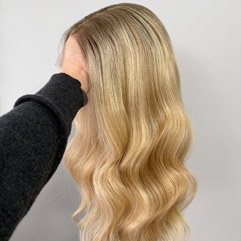 18 Inches Linda Color Slight Layer Lace Top Wig