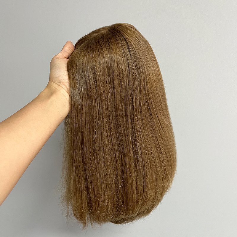 21 Inches EW104 Color Slight Layer Silk Top Wig