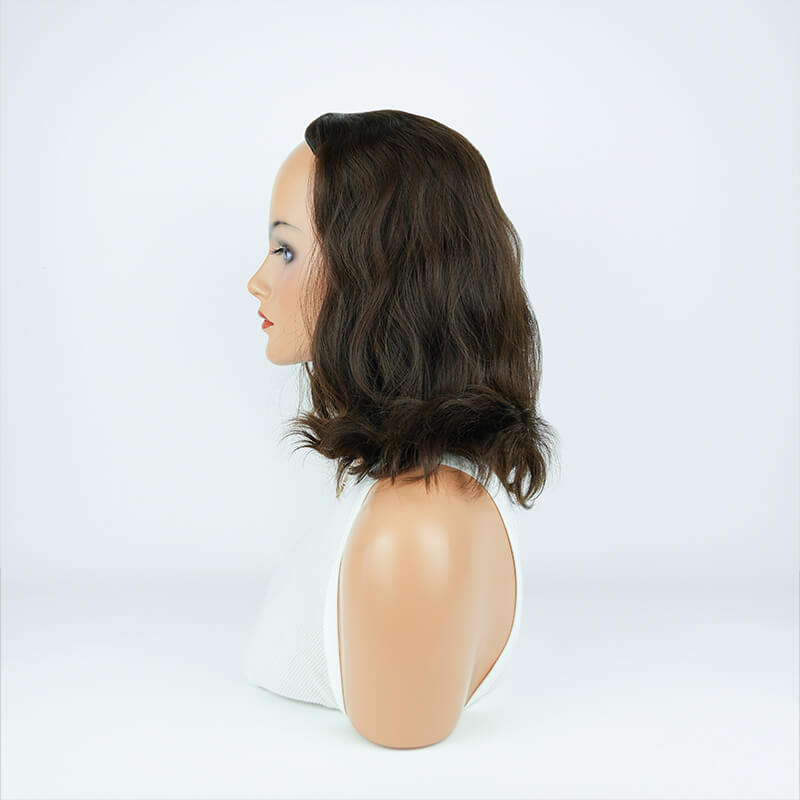 14 Inches Amber Color Slight Layer Sport Pony Wig