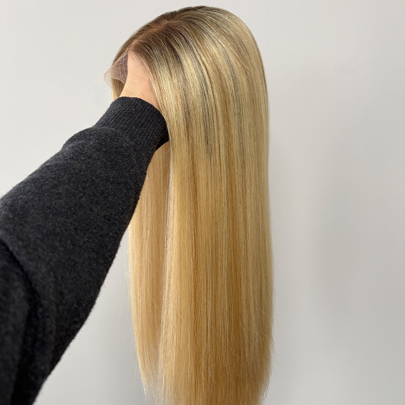 18 Inches Linda Color Slight Layer Lace Top Wig