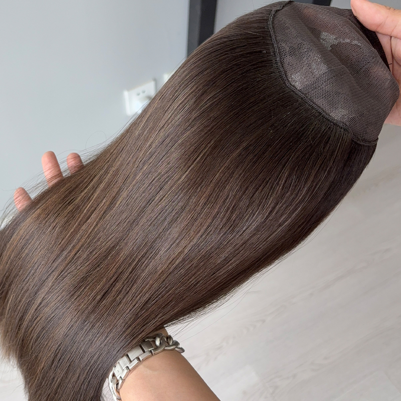 16 Inches H248 Color Slightly Curly Hatfall Wig