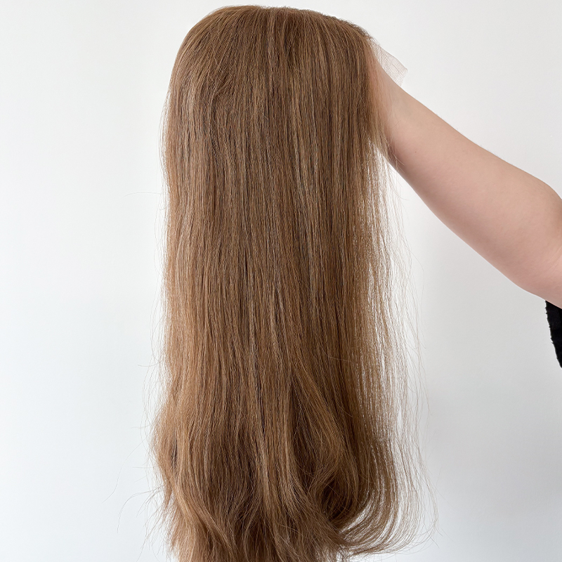 23 Inches Una Color Custome Lace Top Wig