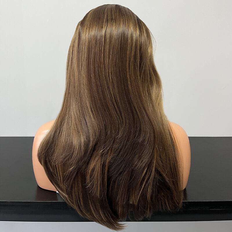 22 Inches WW167 Color Slight Layer Sport Pony Wig