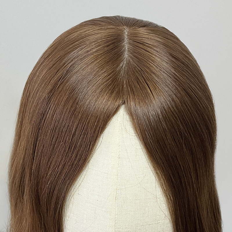 21 Inches EW103 Color Slight Layer Silk Top Wig