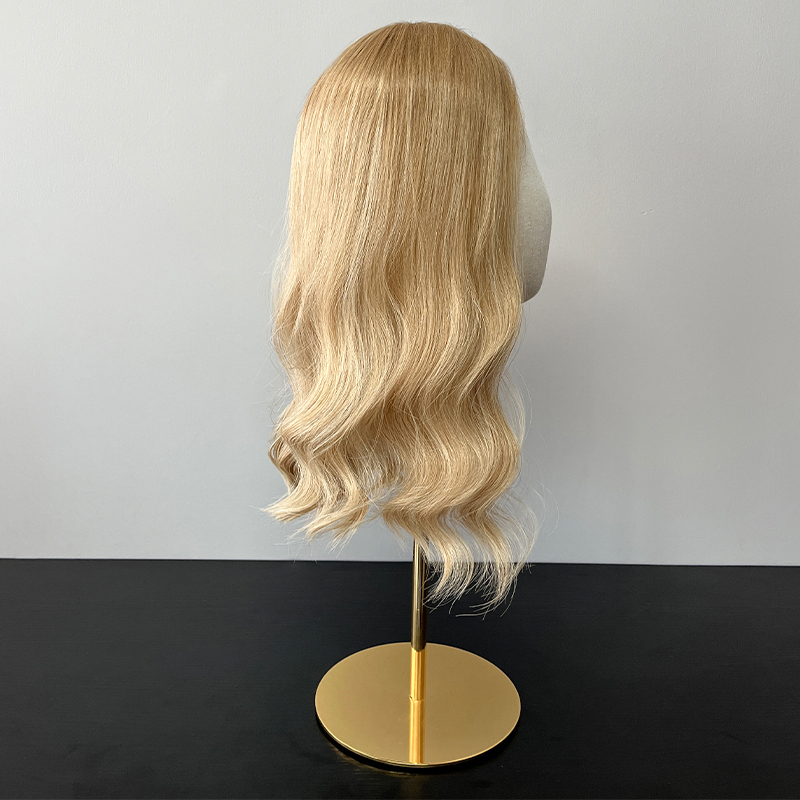 17 Inches Gold Color Slight Layer Lace Top Topper