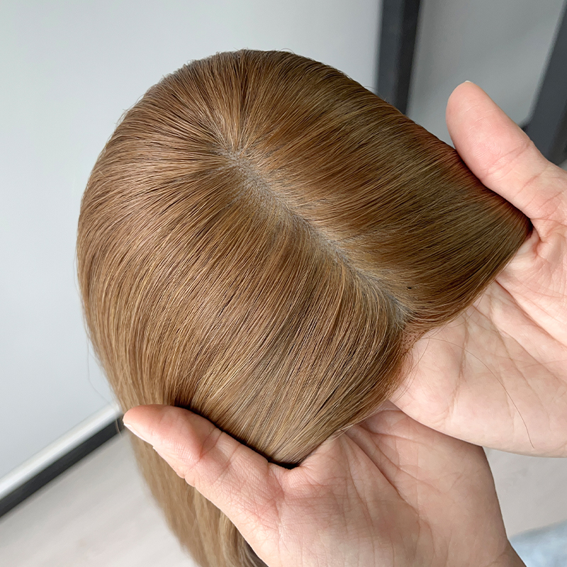 17 Inches Gily Color Slight Layer Silk Top Topper