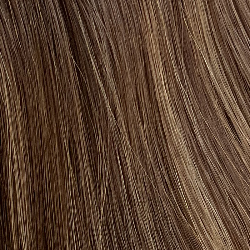 22 Inches Tawny Color Slight Layer Silk Top Topper