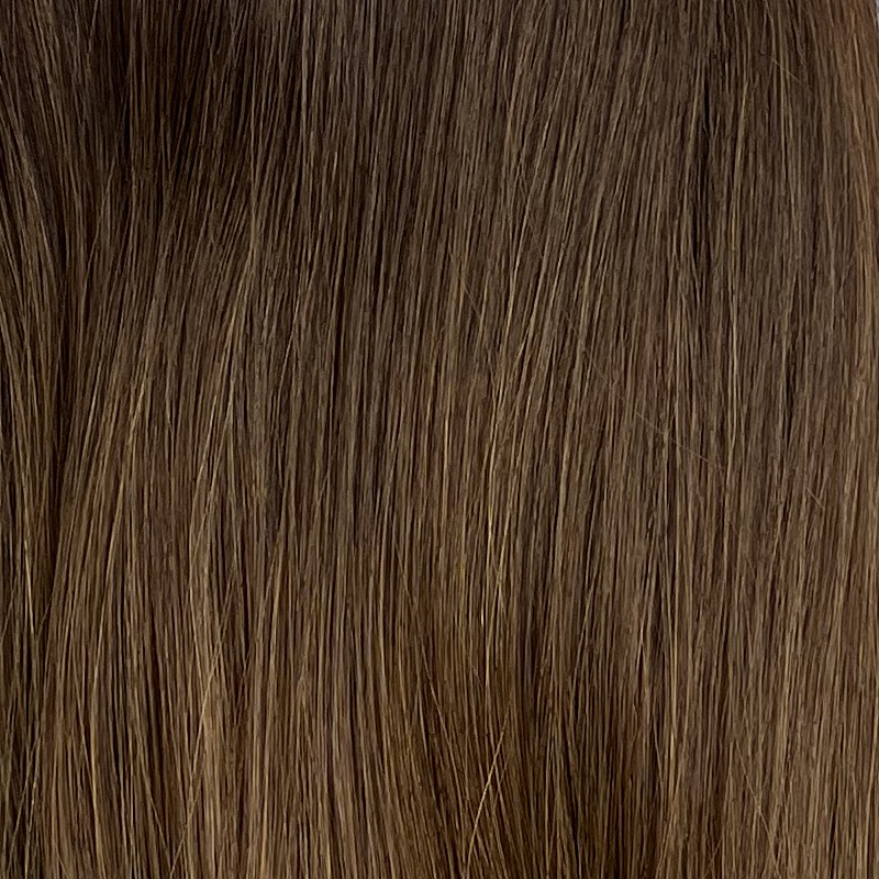 18 Inches Biscuit Color Slight Layer Silk Top Topper