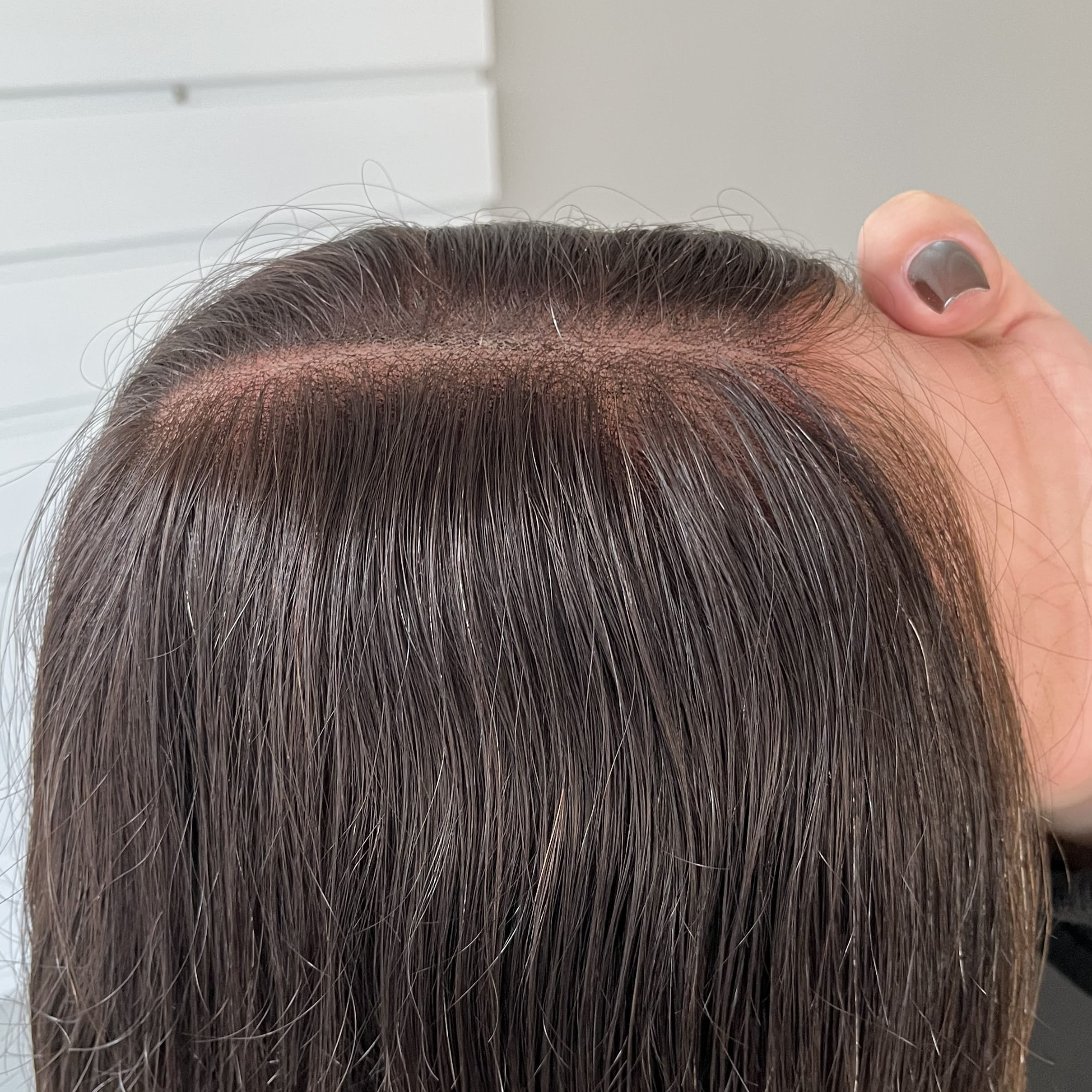 30 Inches #2 Color European Hair Lace Top Wigs