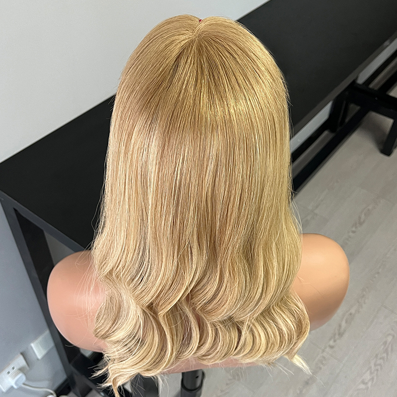 17 Inches Gold Color Slight Layer Lace Top Topper