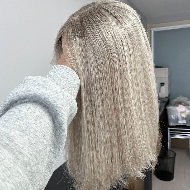 14 Inches Molly Color Custome Lace Top Wig