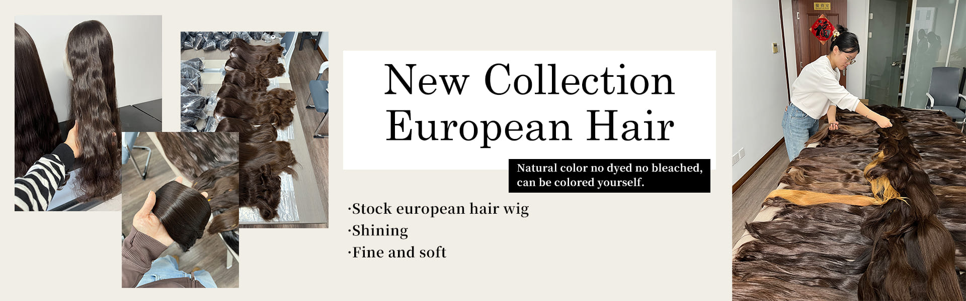 New Collection European Hair