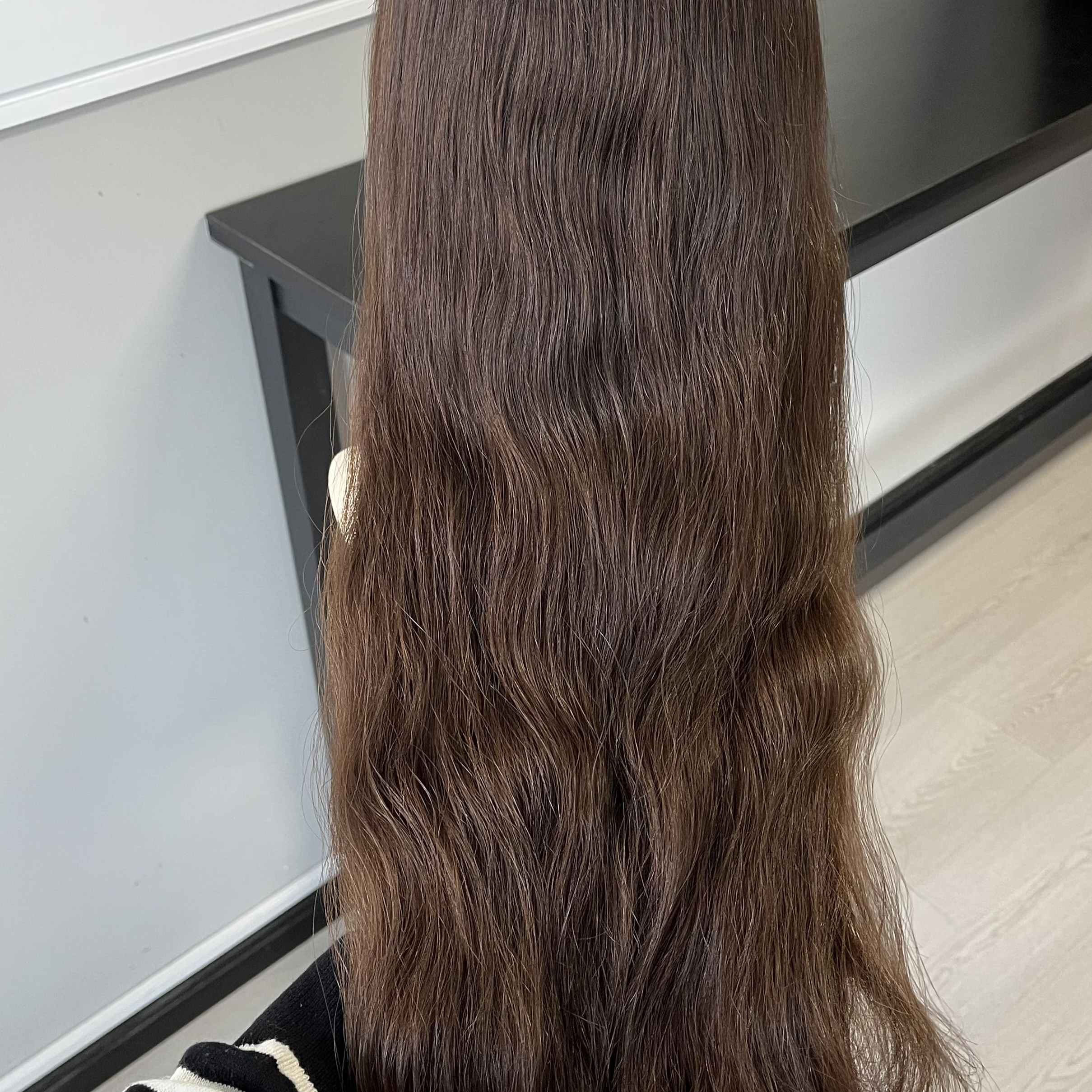 26 Inches #4 Color European Hair Lace Top Wigs