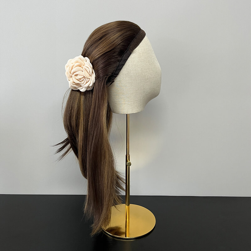 22 Inches WW167 Color Slight Layer Sport Pony Wig