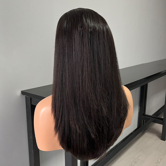 21 Inches WW134 Color Slight Layer Silk Top Wig