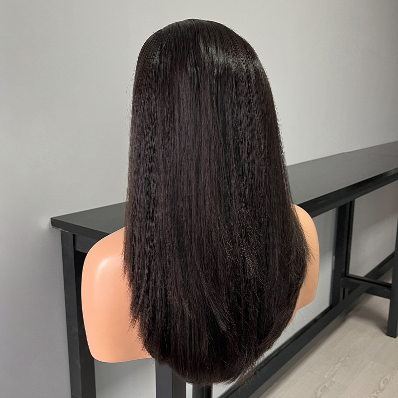 21 Inches WW134 Color Slight Layer Silk Top Wig