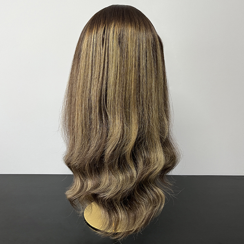 20 Inches WW112 Color Slight Layer Silk Top Wig