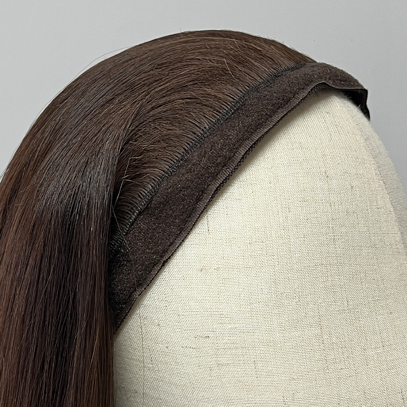 21 Inches WW121 Color Slight Layer Silk Top Wig