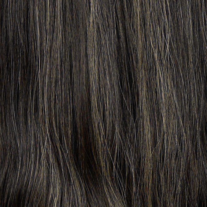 22 Inches Mink Color Slight Layer Lace Top Wigs