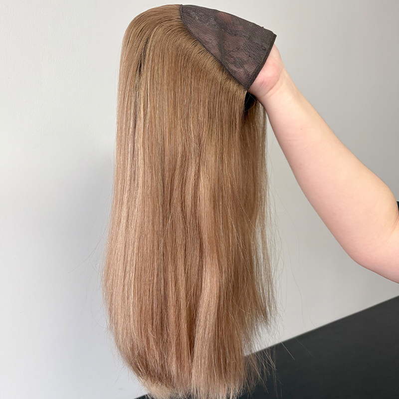 20 Inches Oliver Color Slightly Curly Hatfall Wig 