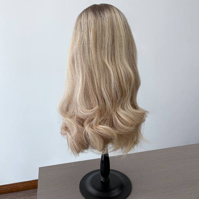 18 Inches mila Color Custome Lace Top Wig