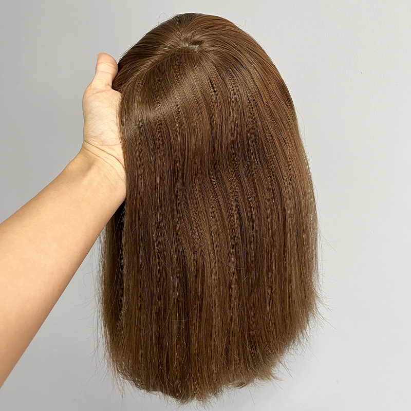 21 Inches EW102 Color Slight Layer Silk Top Wig