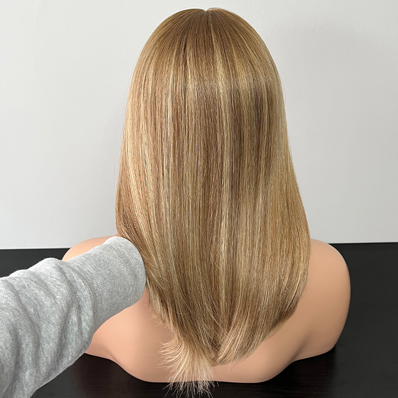 17 Inches Gily Color Slight Layer Silk Top Topper