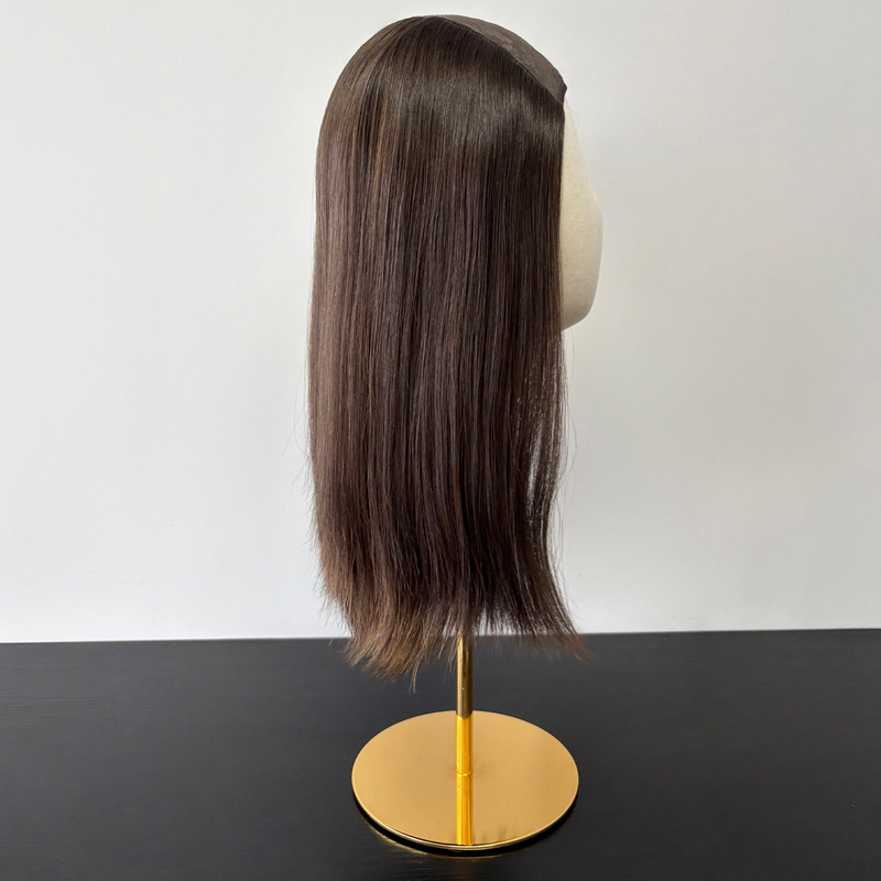 16 Inches H248 Color Slightly Curly Hatfall Wig