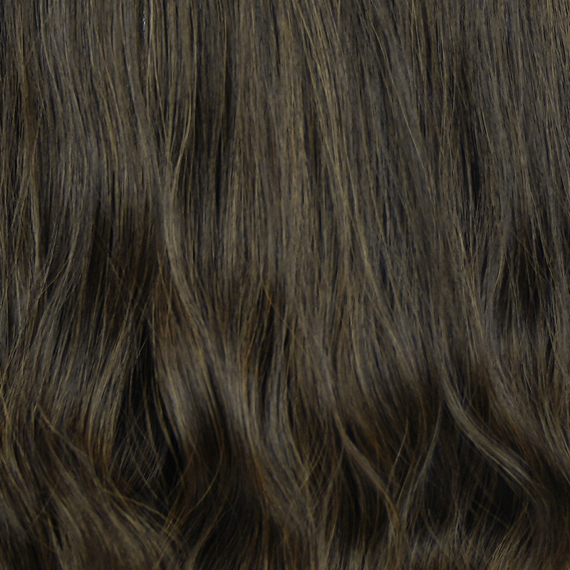 24 Inches Shadow Color Slight Layer Silk Top Wig