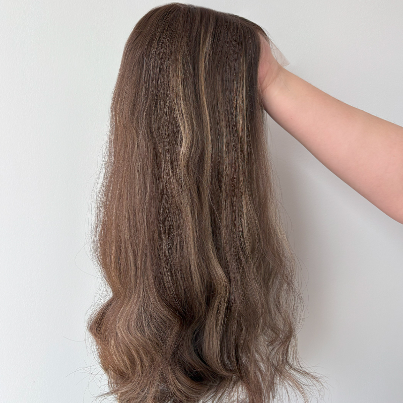 18 Inches Vera Color Custome Lace Top Wig