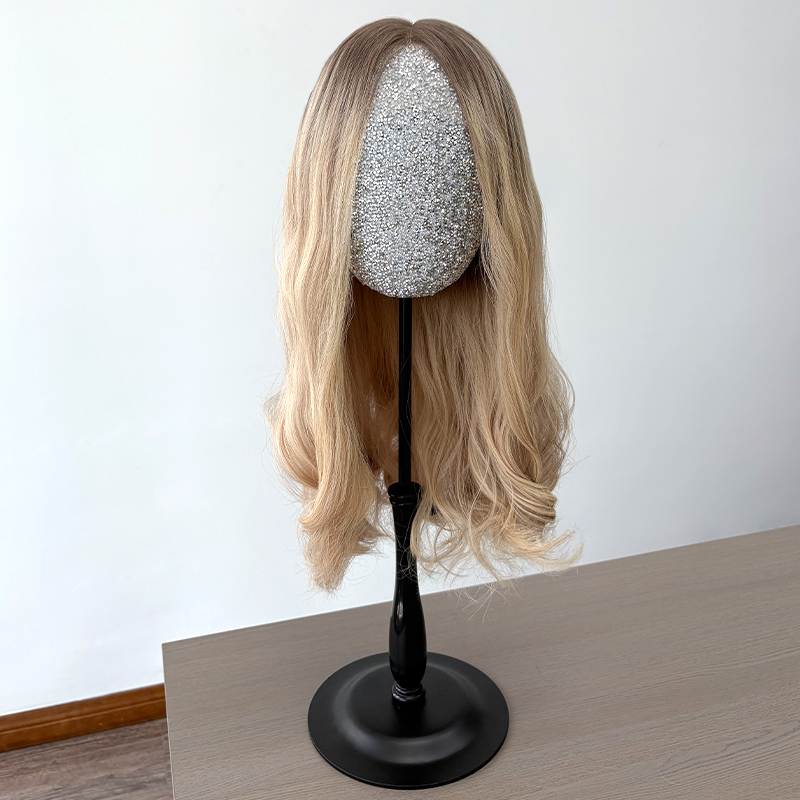 18 Inches mila Color Custome Lace Top Wig