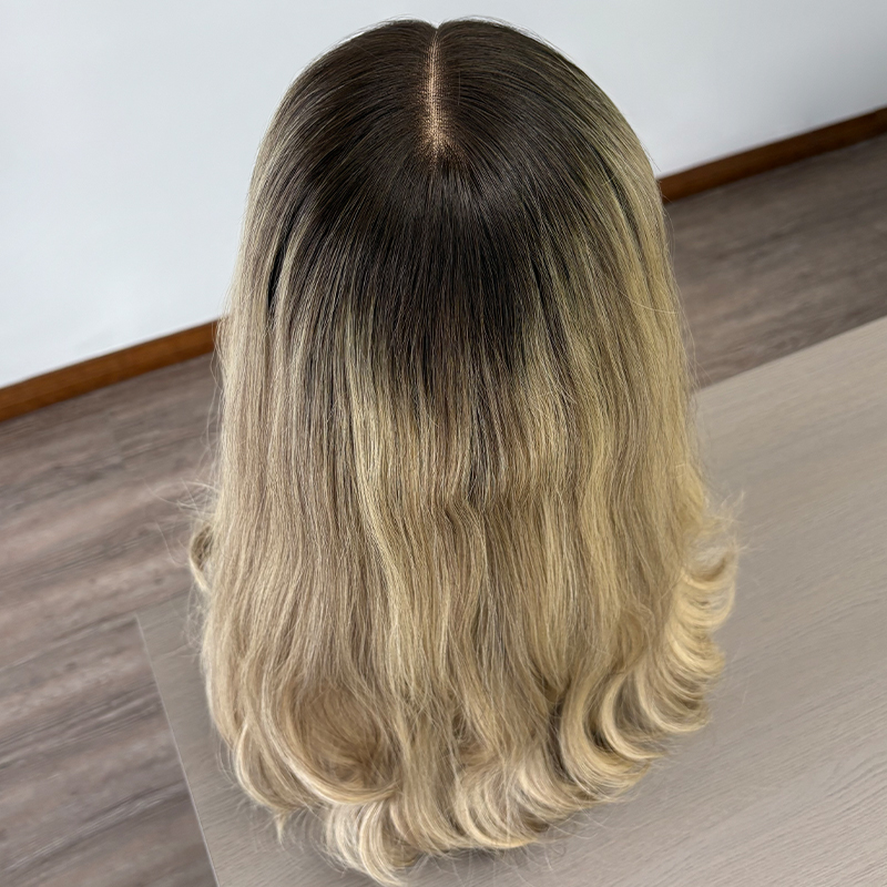 14 Inches Orla Color Custome Lace Top Wig