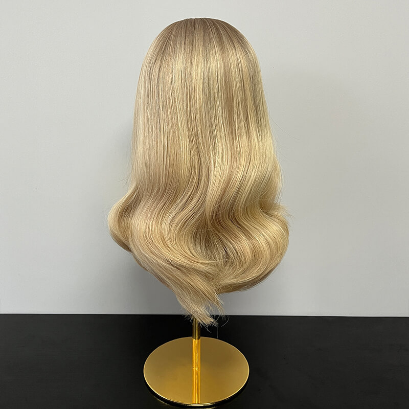 22 Inches VG134 Color Slight Layer Silk Top Wig