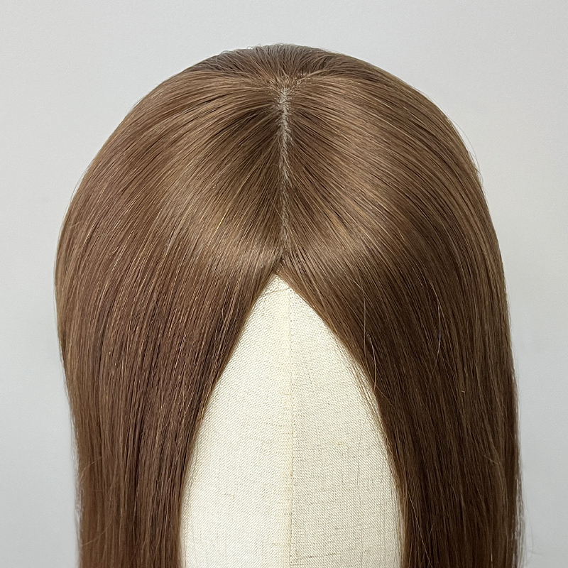 21 Inches EW102 Color Slight Layer Silk Top Wig