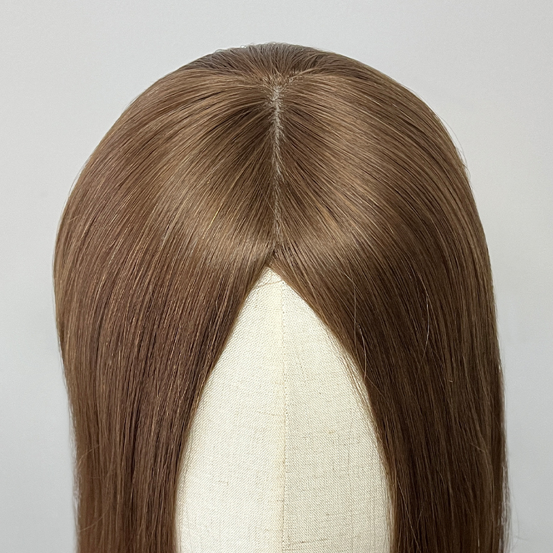 21 Inches EW102 Color Slight Layer Silk Top Wig