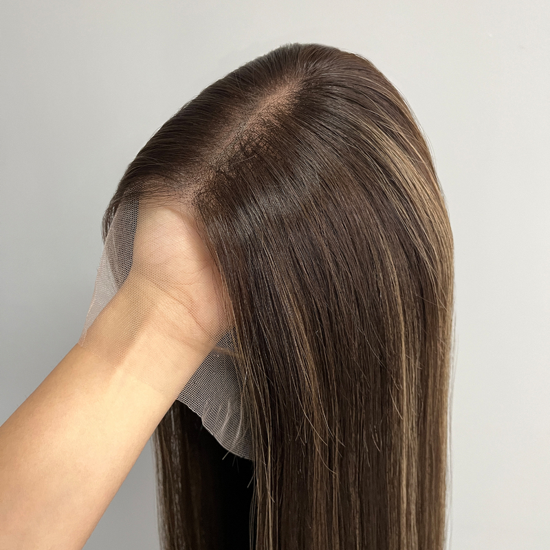 22 Inches VD101 Slight Layer Lace Top Wigs