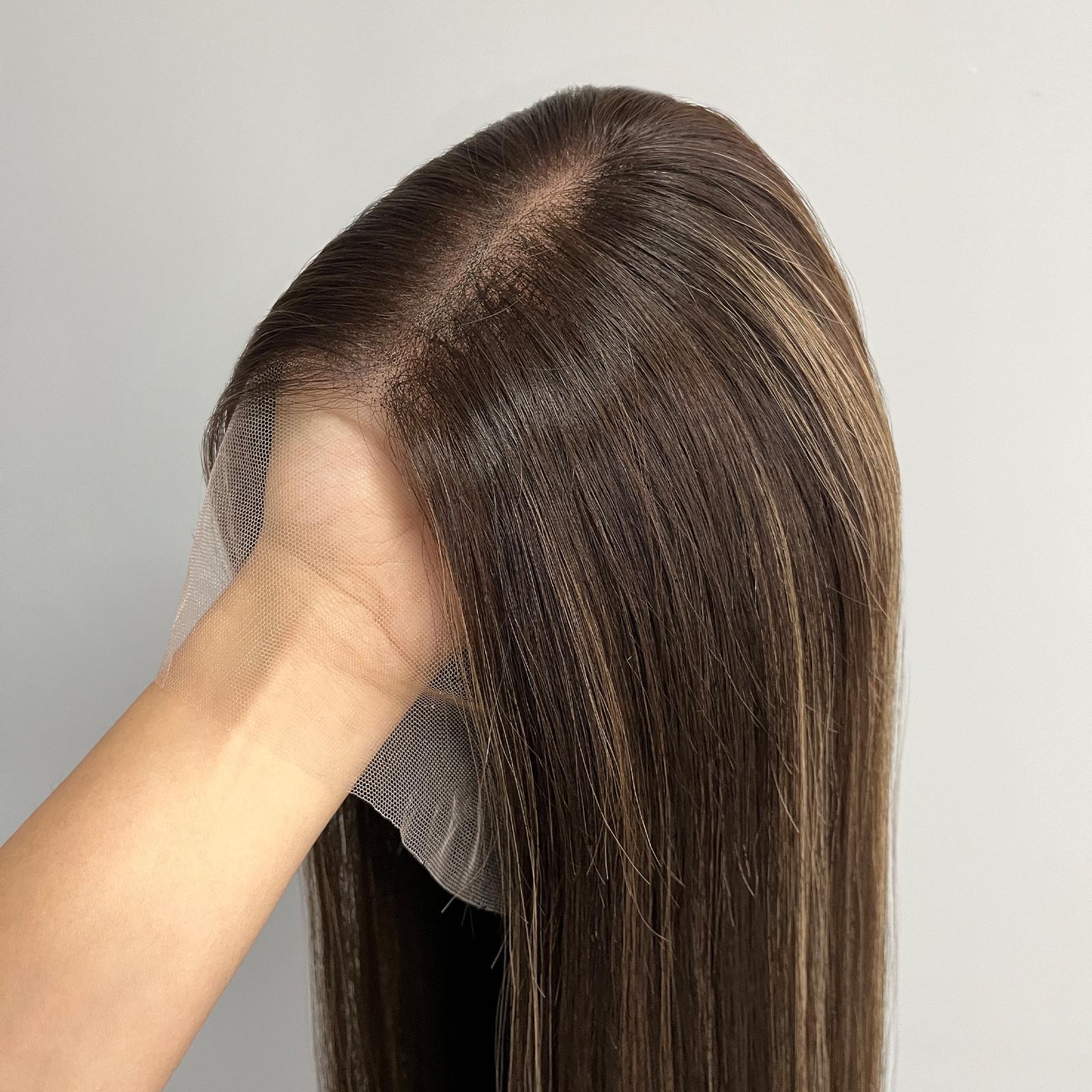 22 Inches VD101 Slight Layer Lace Top Wigs