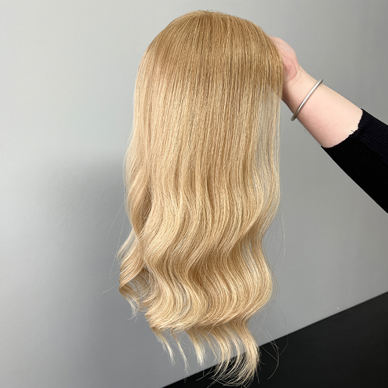 17 Inches Gold Color Slight Layer Lace Top Topper