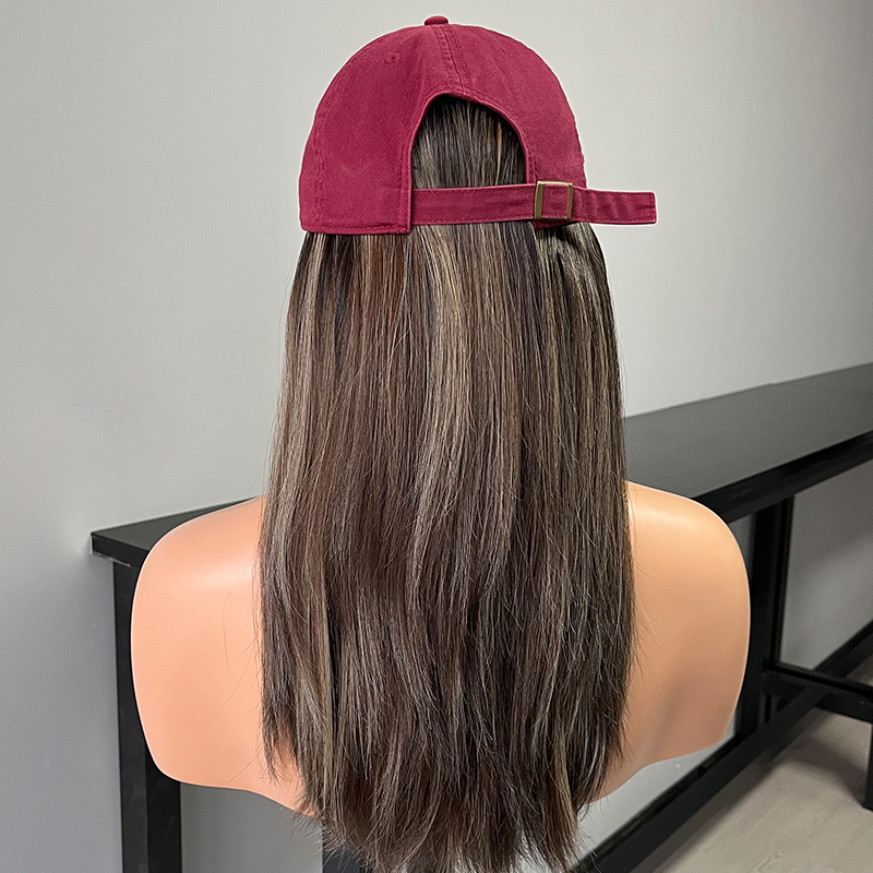 21 Inches WW143 Color Slight Layer Sport Pony Wig