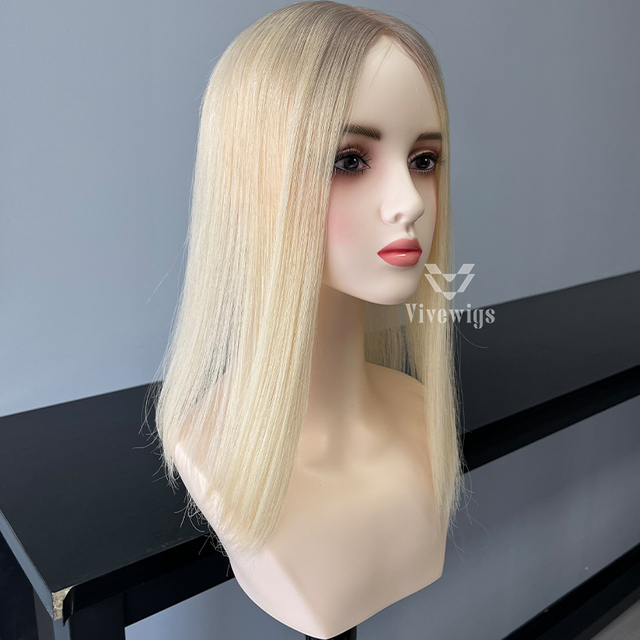 14 Inches #Tgray/613 Color Mono Top Toppers