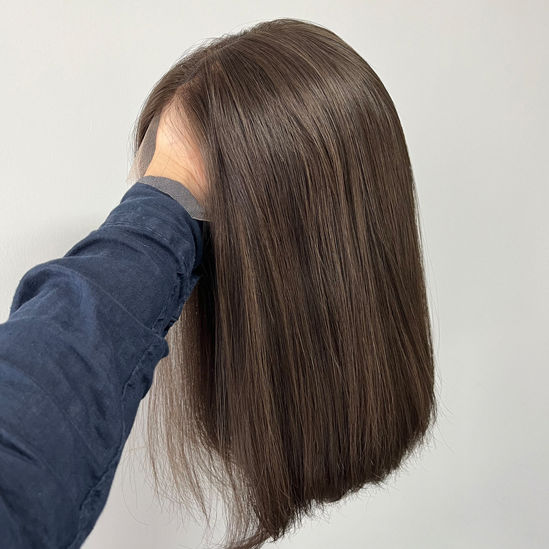 14 Inches Amy Color Slight Layer Lace Top Wig